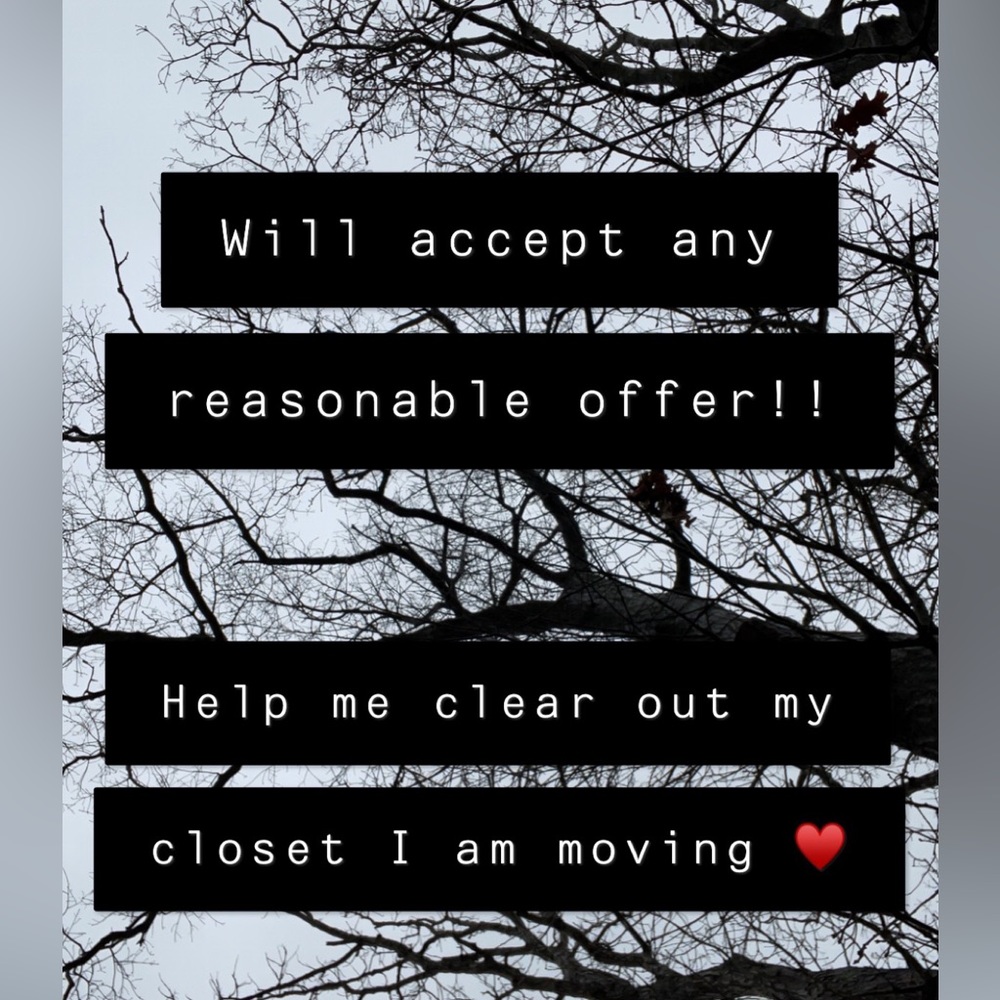 Clear out my closet